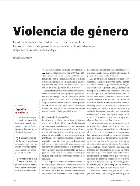 © Francisca Expósito, Prensa Científica 2011